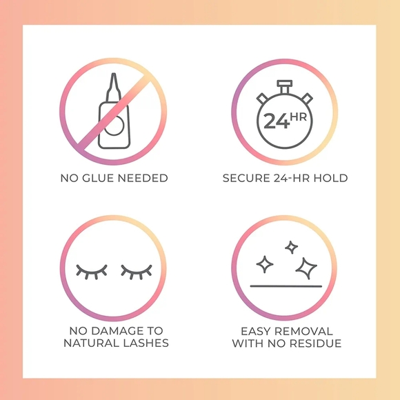 KISS imPRESS Press-On Falsies Eyelash Clusters - Natural - 20 Clusters - Picture 6 of 12